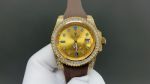 Rolex Submariner 8215 Movement 40mm Luminous Markers Zircon Bezel Yellow/Black  Watch